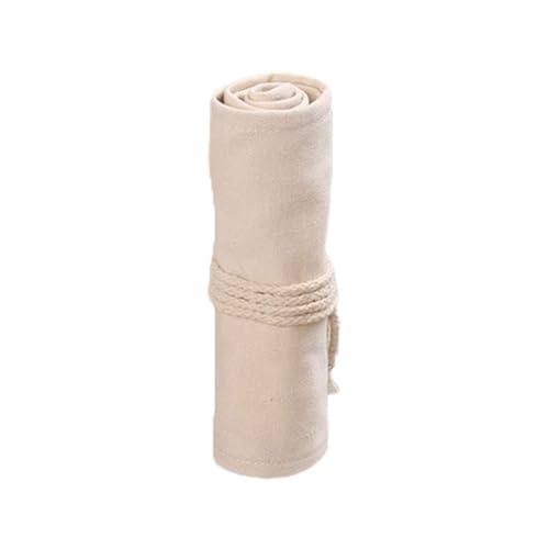 YUOIUX Stifttasche mit 12/24/36/48/72 Löchern, Segeltuch, Stiftebeutel für Etui, Make-up-Wrap YUOIUX Stifttasche mit 12/24/36/48/72 Löchern, Segeltuch, Stiftebeutel für Etui, Make-up-Wrap von YUOIUX