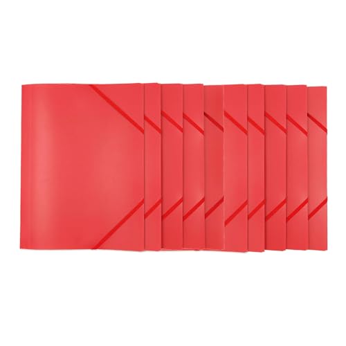 YUPEIUKLI 10 Stück A 4 Aktenordner Postordner Dokumentenordner mit Gummizug Eckordner Portfolios Ordner Bürobedarf YUPEIUKLI 10 Stück A 4 Aktenordner Postordner Dokumentenordner mit Gummizug Eckordner Portfolios Ordner Bürobedarf von YUPEIUKLI