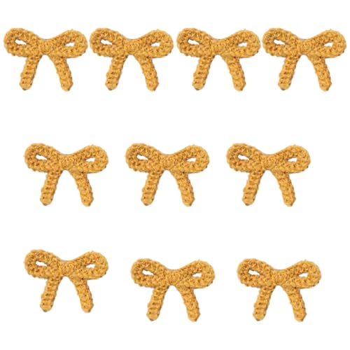 YUPEIUKLI 10 Stück bestickte Aufnäher mit Schleife, Stickerei-Applikation, Aufnäher zum Aufnähen auf Kleidung für Kleidung und Jacken YUPEIUKLI 10 Stück bestickte Aufnäher mit Schleife, Stickerei-Applikation, Aufnäher zum Aufnähen auf Kleidung für Kleidung und Jacken von YUPEIUKLI