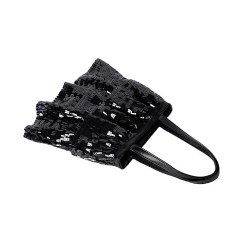 YUPEIUKLI Damen-Tragetasche mit glitzernden Pailletten, große Kapazität, Umhängetasche, Handtasche mit Magnetverschluss, Damen-Abendtasche YUPEIUKLI Damen-Tragetasche mit glitzernden Pailletten, große Kapazität, Umhängetasche, Handtasche mit Magnetverschluss, Damen-Abendtasche von YUPEIUKLI