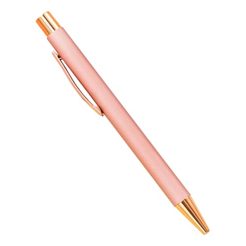 YUPEIUKLI Druckkugelschreiber, 1,0 mm, Schreibstift, Metall-Kugelschreiber, Schwarze Tinte, Schreibwarenstift für Schüler und Lehrer von YUPEIUKLI