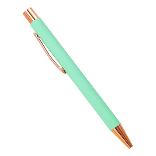 YUPEIUKLI Druckkugelschreiber, 1,0 mm, Schreibstift, Metall-Kugelschreiber, Schwarze Tinte, Schreibwarenstift für Schüler und Lehrer von YUPEIUKLI