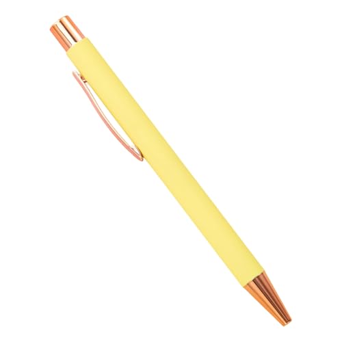 YUPEIUKLI Druckkugelschreiber, 1,0 mm, Schreibstift, Metall-Kugelschreiber, Schwarze Tinte, Schreibwarenstift für Schüler und Lehrer YUPEIUKLI Druckkugelschreiber, 1,0 mm, Schreibstift, Metall-Kugelschreiber, Schwarze Tinte, Schreibwarenstift für Schüler und Lehrer von YUPEIUKLI