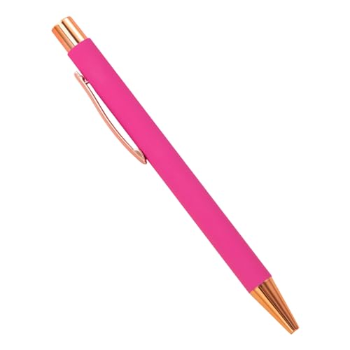 YUPEIUKLI Druckkugelschreiber, 1,0 mm, Schreibstift, Metall-Kugelschreiber, Schwarze Tinte, Schreibwarenstift für Schüler und Lehrer YUPEIUKLI Druckkugelschreiber, 1,0 mm, Schreibstift, Metall-Kugelschreiber, Schwarze Tinte, Schreibwarenstift für Schüler und Lehrer von YUPEIUKLI