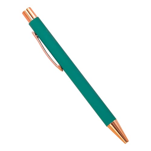 YUPEIUKLI Druckkugelschreiber, 1,0 mm, Schreibstift, Metall-Kugelschreiber, Schwarze Tinte, Schreibwarenstift für Schüler und Lehrer YUPEIUKLI Druckkugelschreiber, 1,0 mm, Schreibstift, Metall-Kugelschreiber, Schwarze Tinte, Schreibwarenstift für Schüler und Lehrer von YUPEIUKLI