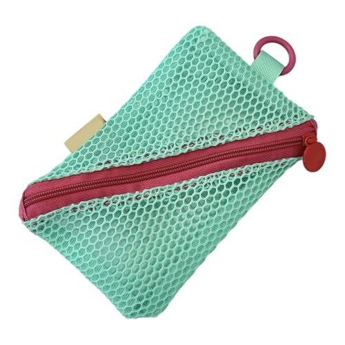 YUPEIUKLI Kosmetiktaschen aus transparentem Netzstoff, kleine Reise-Make-up-Taschen für Damen, Münzgeldbörse, praktische Aufbewahrungstasche mit Reißverschlüssen YUPEIUKLI Kosmetiktaschen aus transparentem Netzstoff, kleine Reise-Make-up-Taschen für Damen, Münzgeldbörse, praktische Aufbewahrungstasche mit Reißverschlüssen von YUPEIUKLI