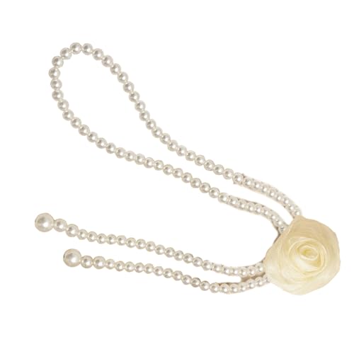 YUPEIUKLI Vorhangseil, Vorhang-Raffhalter, Elegante Rose, künstliche Perlen, Riemen-Design, Raffhalter, Seilhalter für Wohnzimmer und Schlafzimmer YUPEIUKLI Vorhangseil, Vorhang-Raffhalter, Elegante Rose, künstliche Perlen, Riemen-Design, Raffhalter, Seilhalter für Wohnzimmer und Schlafzimmer von YUPEIUKLI