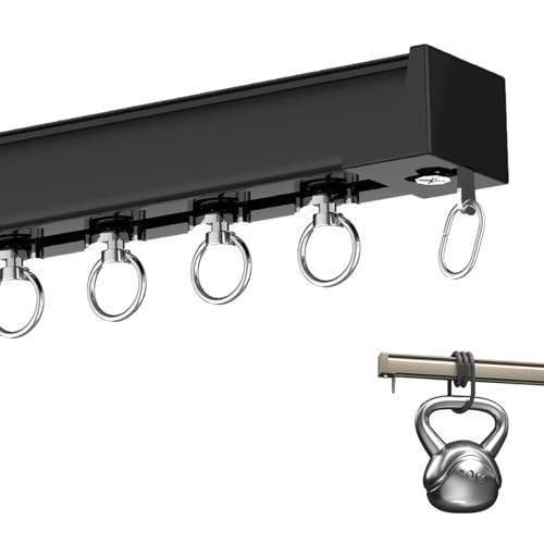 Aluminium-Vorhangschienen-Set, Gardinenschiene 1-läufig Alu-Vorhangschiene, 1-läufig Vorhangschiene Innenlaufschiene für Schiebevorhänge, Gardinen und Vorhänge, Inkl. Befestigungsmaterial(Frankreich,7 Aluminium-Vorhangschienen-Set, Gardinenschiene 1-läufig Alu-Vorhangschiene, 1-läufig Vorhangschiene Innenlaufschiene für Schiebevorhänge, Gardinen und Vorhänge, Inkl. Befestigungsmaterial(Frankreich,7 von YUQIWKK