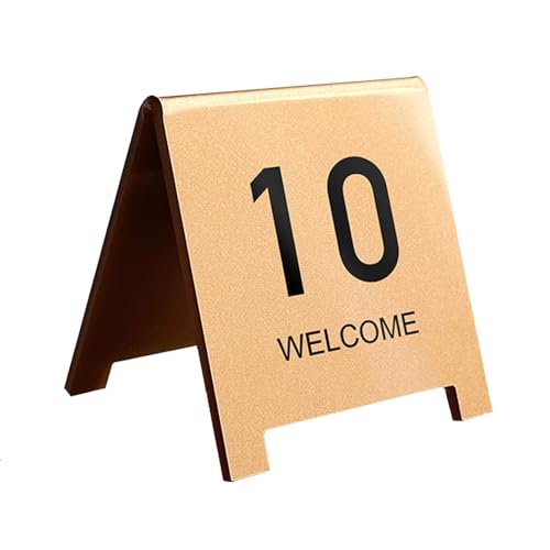 Tischplatte Schild 1-10/25/50/100 Acryl Tischnummern Tischschilder Sitzkarte, Perfekt für Hochzeiten, Hochzeiten, Jahrestage, Veranstaltungen und Partys, Robust Und Bequem Zu Reinigen(Gold-8CM,1-100) Tischplatte Schild 1-10/25/50/100 Acryl Tischnummern Tischschilder Sitzkarte, Perfekt für Hochzeiten, Hochzeiten, Jahrestage, Veranstaltungen und Partys, Robust Und Bequem Zu Reinigen(Gold-8CM,1-100) von YUQIWKK