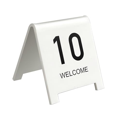 Tischplatte Schild 1-10/25/50/100 Acryl Tischnummern Tischschilder Sitzkarte, Perfekt für Hochzeiten, Hochzeiten, Jahrestage, Veranstaltungen und Partys, Robust Und Bequem Zu Reinigen(White-6CM,1-50) Tischplatte Schild 1-10/25/50/100 Acryl Tischnummern Tischschilder Sitzkarte, Perfekt für Hochzeiten, Hochzeiten, Jahrestage, Veranstaltungen und Partys, Robust Und Bequem Zu Reinigen(White-6CM,1-50) von YUQIWKK
