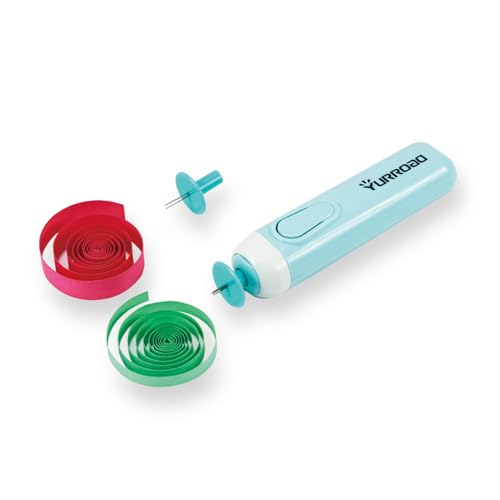 YURROAD Quilling Werkzeuge Stift Elektrisch Quilling Schlitzstift mit Edelstahl-Kopf zum Aufrollen von Quilling Papier Quilling Slotted Tool Pen Quilling Zubehör Elektrisch für Anfänger Erwachsene YURROAD Quilling Werkzeuge Stift Elektrisch Quilling Schlitzstift mit Edelstahl-Kopf zum Aufrollen von Quilling Papier Quilling Slotted Tool Pen Quilling Zubehör Elektrisch für Anfänger Erwachsene von YURROAD