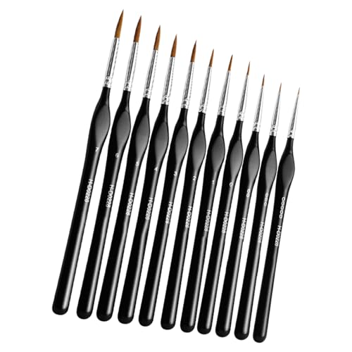 11 PCs Detail Pinsel Pinsel Set Feiner Tipps Miniatur Künstler Malerei Zeichnung Für Acrylmalerei 11 PCs Detail Pinsel Pinsel Set Feiner Tipps Miniatur Künstler Malerei Zeichnung Für Acrylmalerei von YUTNGYNG