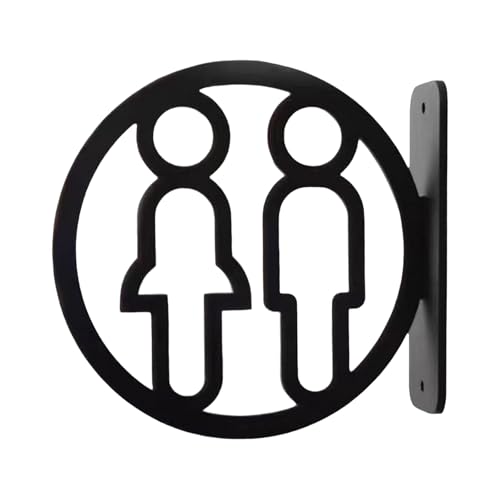 Männliche Weibliche Badezimmerindikatoren Anmelden Öffentlicher Toilettenmarker Einfache Installation Der Toilettenkennung Waschraum Symbol Beschilderung Office Toilette Marker Marker Männliche Weibliche Badezimmerindikatoren Anmelden Öffentlicher Toilettenmarker Einfache Installation Der Toilettenkennung Waschraum Symbol Beschilderung Office Toilette Marker Marker von YUTNGYNG