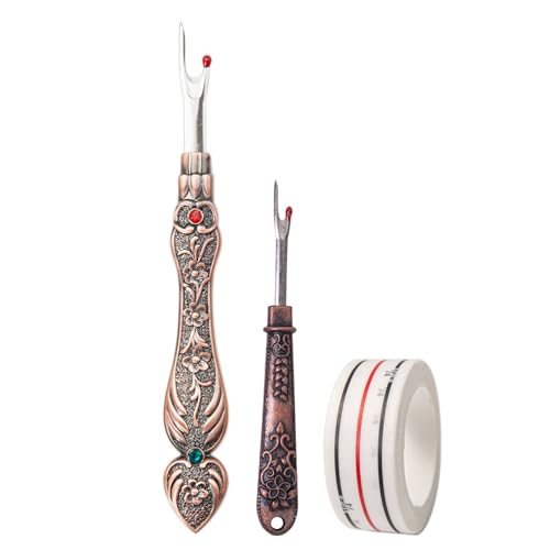 YUTNGYNG 2pcs Nahtflipper Mit Nähklebebandnähte Nahtflipper Zum Entfernen Von Fadenkleidung Nadel Arbeitsmuster Fadenentferner von YUTNGYNG
