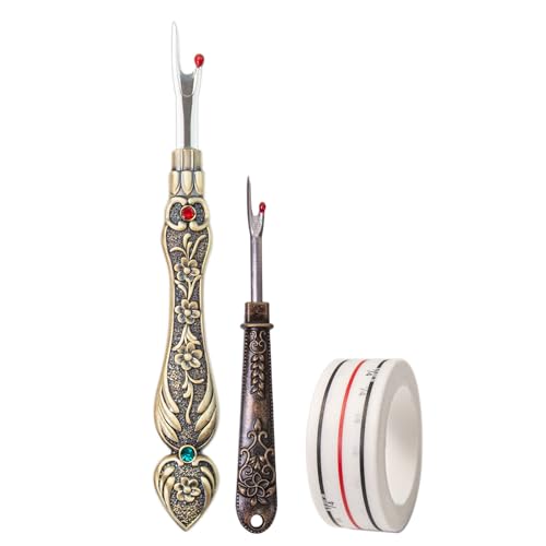 YUTNGYNG 2pcs Nahtflipper Mit Nähklebebandnähte Nahtflipper Zum Entfernen Von Fadenkleidung Nadel Arbeitsmuster Fadenentferner von YUTNGYNG