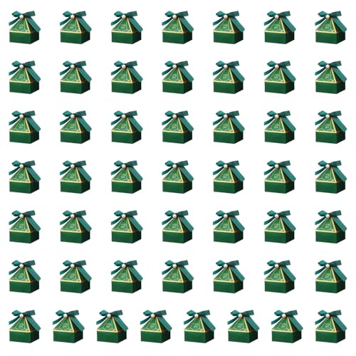 YUTNGYNG Packung Mit 50 Hexagonalen Süßwarenboxen Für Hochzeits Und Partyvorräte Enthält Bänder Für Eine Elegante Geschenkpräsentation Langlebige Pappboxen YUTNGYNG Packung Mit 50 Hexagonalen Süßwarenboxen Für Hochzeits Und Partyvorräte Enthält Bänder Für Eine Elegante Geschenkpräsentation Langlebige Pappboxen von YUTNGYNG