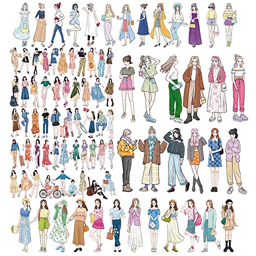 YUTOU 102 Stück crapbooking-sticker Washi Aufkleber Fashion Girls Stickers Diary Planner Stickers Sammelalbum Sticker bullet scrapbook sticker für Sticker Diary Junk Journal Album DIY Crafts YUTOU 102 Stück crapbooking-sticker Washi Aufkleber Fashion Girls Stickers Diary Planner Stickers Sammelalbum Sticker bullet scrapbook sticker für Sticker Diary Junk Journal Album DIY Crafts von YUTOU