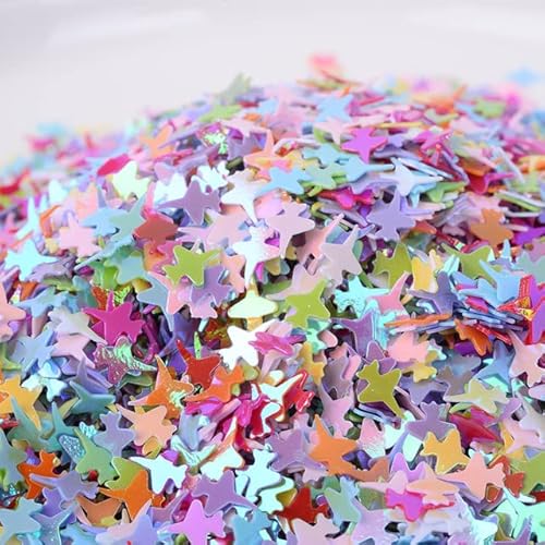 20 g lose Pailletten in Flugzeugform zum Basteln, Glitzer, Pailletten, Pailletten, DIY, Konfetti, Nail Art, Nähen, Hochzeitsfeier, Dekoration, 4 x 6 mm von YUWEN