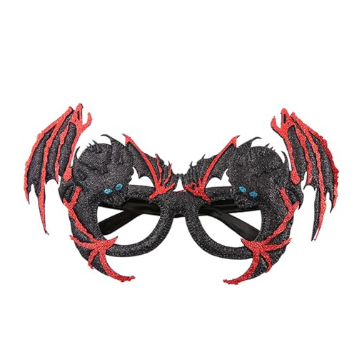 YUXITA Halloween Kostüm Brille Neuheit Brille Anziehbrille Kürbisgläser für Erwachsene Kostüme YUXITA Halloween Kostüm Brille Neuheit Brille Anziehbrille Kürbisgläser für Erwachsene Kostüme von YUXITA