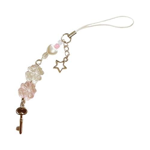 YUXITA Sweet Phone Chain Strap Lanyard Leaf Key Heart Pendant Phone Charm Hangings Decoration Fashion Phone Accessories YUXITA Sweet Phone Chain Strap Lanyard Leaf Key Heart Pendant Phone Charm Hangings Decoration Fashion Phone Accessories von YUXITA