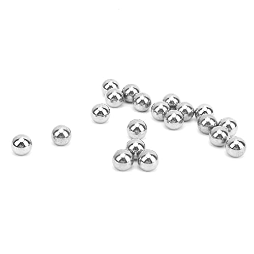 YUYTE 20 Stück M4-Gewindekugel, Metallkugelverschluss, Bohrkugelgelenk, Magnetverschluss aus Edelstahl für 3D-Drucker Kossel mit M4-Gewindeloch YUYTE 20 Stück M4-Gewindekugel, Metallkugelverschluss, Bohrkugelgelenk, Magnetverschluss aus Edelstahl für 3D-Drucker Kossel mit M4-Gewindeloch von YUYTE