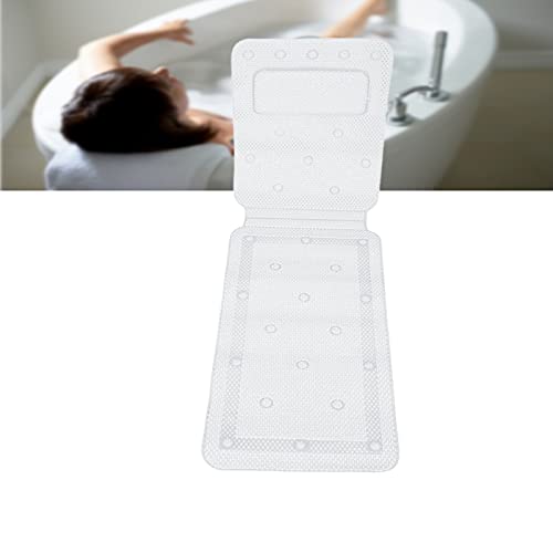 YUYTE Duschmatte, Anti-Rutsch-Ganzkörper-Badematte, Kissen, Weiche, Gesteppte Badewannenmatte mit Atmungsaktivem Netzstoff, Maschinenwaschbare Badezimmermatte, 125 X 36 cm YUYTE Duschmatte, Anti-Rutsch-Ganzkörper-Badematte, Kissen, Weiche, Gesteppte Badewannenmatte mit Atmungsaktivem Netzstoff, Maschinenwaschbare Badezimmermatte, 125 X 36 cm von YUYTE