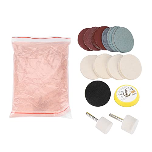 YUYTE Glaskratzerreparatur -Kit -Auto Windschutzscheibe Polishing Kit Glase Kratzerentfernung Kit mit Ceriumoxidpulverpolierpolster Schleifscheiben für Fenster Spiegel Windscheiben YUYTE Glaskratzerreparatur -Kit -Auto Windschutzscheibe Polishing Kit Glase Kratzerentfernung Kit mit Ceriumoxidpulverpolierpolster Schleifscheiben für Fenster Spiegel Windscheiben von YUYTE