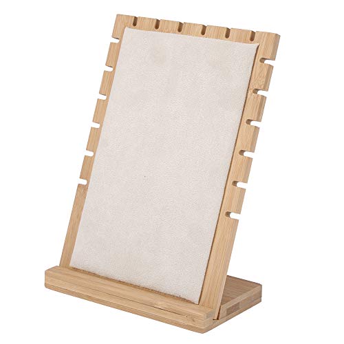 YUYTE Schmuckständer Schmuckhalter Anhänger Schmuck Display Halter Ständer Rack Holz(03) von YUYTE