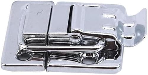 YUZGUHEY 2 Stück Edelstahl Chrom Knebelverschluss Werkzeug Verschluss Schrankbeschlag Schloss Gürtel Haspe Schnalle Hardware for Truhe Box Koffer Riegel von YUZGUHEY