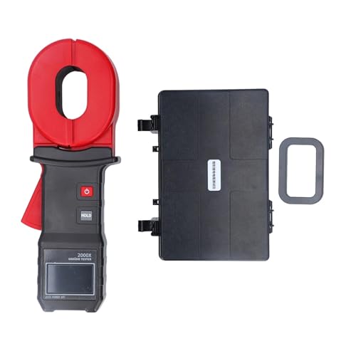 LCD-Klemmen-Erdungstester, automatische Bereichswahl, 0–20 A Messbereich, Erdungswiderstandsmessgerät, Mehrzweck for die Wartung von YVAAASIYC