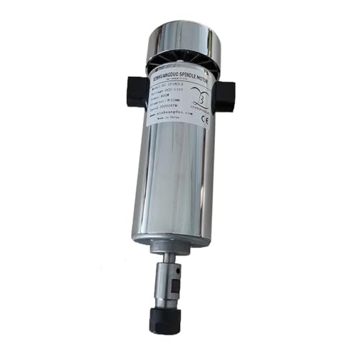 YVAAASIYC 0,8 KW Spindelmotor DC 110/V 20000 U/min CNC-Schnitzfräsen 800 W Luft-Kaltspindelmotor for Gravieren(Package1) von YVAAASIYC