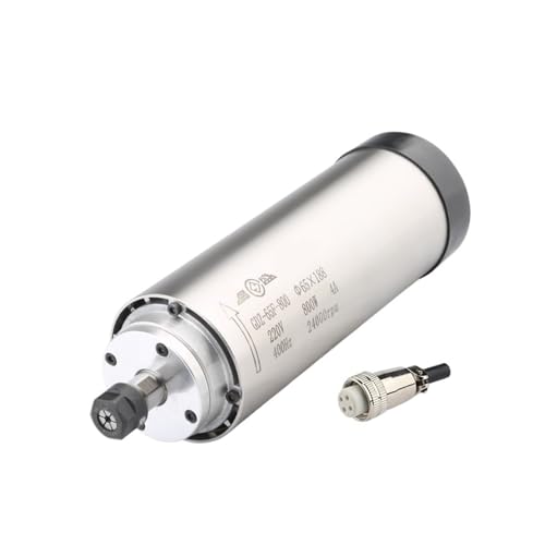 YVAAASIYC 800W ER11 65MM CNC Luftgekühlter Spindelmotor 24000rpm 220/v 380V AC Spindel 4 Lager for CNC Router Gravur Bohrmaschine(800W 380V) von YVAAASIYC