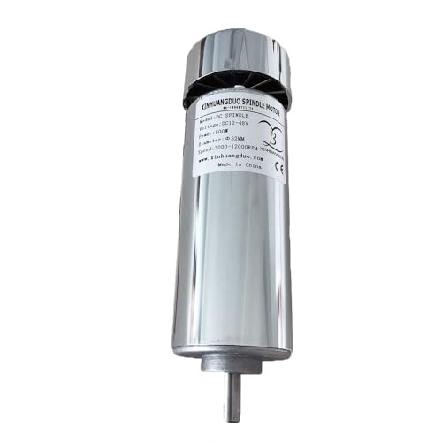 YVAAASIYC Luftgekühlter 0,5-kW-CNC-Motor + Lüfter-Spindelmotor-Kit 500-W-Spindelmotor + Drehzahlregler der Stromversorgung for Gravieren(Package 1) von YVAAASIYC