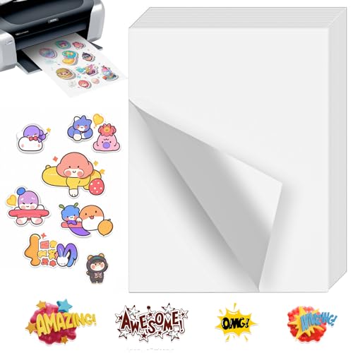 30er-Pack A4 selbstklebendes Druckpapier, Tattoo-Druckpapier, tattoo transferpapier, sticker papier zum bedrucken, Inkjet-Transferpapier, wasserfestes Aufkleberpapier, geeignet für Tintenstrahldrucker 30er-Pack A4 selbstklebendes Druckpapier, Tattoo-Druckpapier, tattoo transferpapier, sticker papier zum bedrucken, Inkjet-Transferpapier, wasserfestes Aufkleberpapier, geeignet für Tintenstrahldrucker von YVCVQKUC