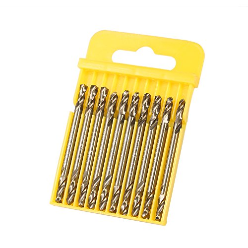 10pcs Cobalt Twisting Drill Bit 1/8 "doppelte M35 Bohrbit Set Holzmetallbohrungen von YWBL-WH