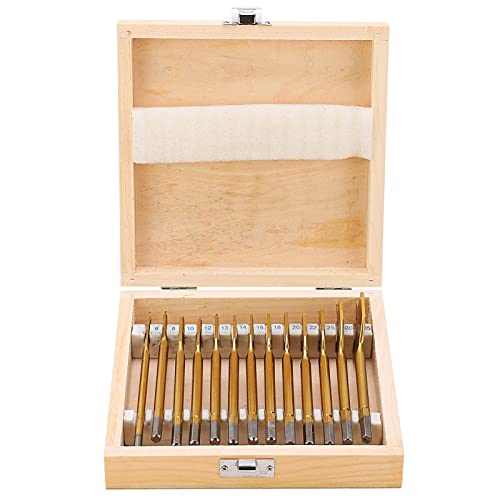 13pcs Hohe Kohlenstoffstahl -Paddel Flachbits 1/4in Sechskant Shank Holzlochschneider von YWBL-WH