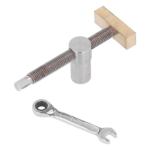 19mm Holzbearbeitung Desktop Clip Winkel Stop Klemme Werkbank Schnelle Feste Clip Leuchte Schraubstock Bänke Tischlerei Zimmermann Werkzeug (Schwarzer Bankhund) von YWBL-WH