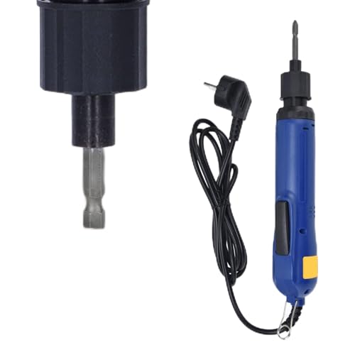 900 U/min Elektroschrauber mit Bitschaft, Geradem Griff, Sechskant-Schraubendreher, EU-Stecker, 220 V von YWBL-WH