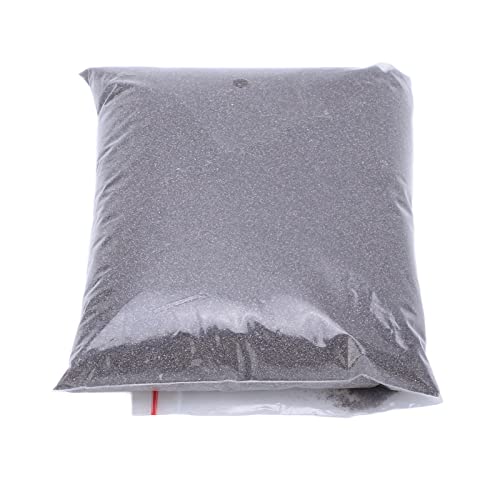 Brauner Aluminiumoxidsand, Aluminiumoxidpulver, Feiner Sand, 1 Kg, Wiederverwendbares Strahlpulver Zum Polieren, Schleifen (220, Abrasive Trommelmedien (180 Körnung) von YWBL-WH