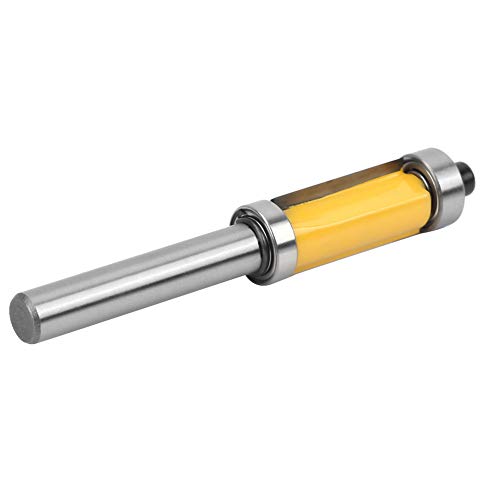 Bündiger Trim-Bit 8 mm Bündigfräser Set mit Schaft für Holzbearbeitung,Bündigfräser für Oberes Lager,Fräser von YWBL-WH