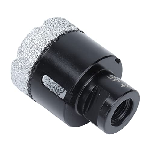 Diamant-Lochöffner, 45 Mm Gelöteter Diamantbohrer, Handlochöffner für Marmor, Keramikfliesen, Granit, M14-Gewinde, Schneidbohrer von YWBL-WH