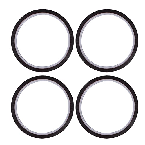 Polyimid-Klebeband, 4 Stück, 30 M, Hochtemperaturbeständiges Klebeband, PI-Polyimid-Wärmeübertragungsband, Selbstklebendes Transferband (Breite 15 mm) von YWBL-WH