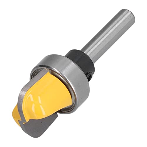 Rundes Nasenbit, Schüssel -Tablett -Vorlage Router Bit, Schalenschnitzrouter -Bits, Herstellung von Schalen & Tabletts, Wäsche Behandelte Legierungsblätter, Aufbewahrungsbox, Praktisch für CNC & von YWBL-WH