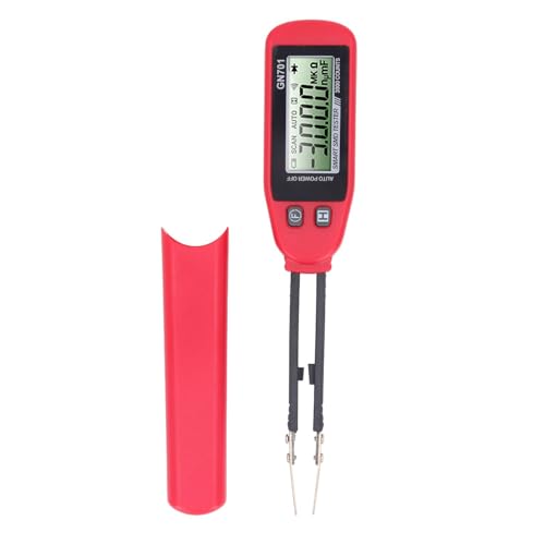 SMD-Tester, Digitaler SMD-Tester, Handmultimeter, Pinzette, Widerstand, Kapazitätsmessgerät, LCR-Messgeräte mit Ersatzmessleitungen für Kapazitätsmessgeräte von YWBL-WH