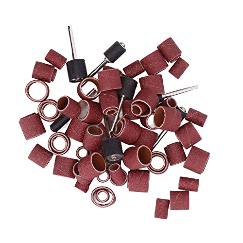Schleiftrommel-Set, Professionelles Schleifset f¨¹r Elektrische Schleifmaschinen, Griffdurchmesser, Zum Polieren von Metall, Holz, Glas, Achat von YWBL-WH