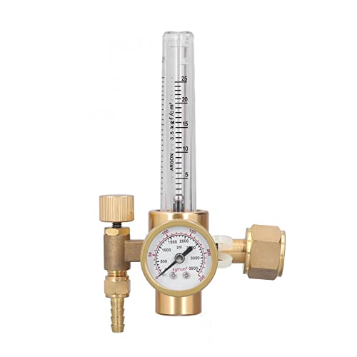 Schweißreglerventil Schweißreglerventil Messing-Durchflussmesser CO2-Gas MIG-Schweißgerät Zubehör OBC191 03500psi für WIG-Gasregler Schweißreglerventil Schweißreglerventil Messing-Durchflussmesser CO2-Gas MIG-Schweißgerät Zubehör OBC191 03500psi für WIG-Gasregler von YWBL-WH