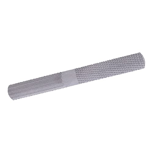 Stahlraspel, Holzraspelfeile, 4-in-1 8 Zoll/200 Mm Flache Raspelfeile, Halbrundes Handwerkzeug für die Holzbearbeitung, Stahl, Handfeilen von YWBL-WH