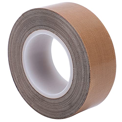 Teflonband, Hochtemperatur-Klebeband, Selbstklebendes Dichtungsband für Vakuumierer (Dicke 0,25 * Breite 25 mm * Länge 10 m) von YWBL-WH