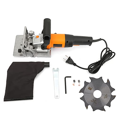 Wood Biscuit -Tischler, 760W Elektrische Zapfenmaschine mit Schnellem Wechselsägenblatt, Zapfenmaschine, Zapfenausrüstung, Zapfenwerkzeug Wood Biscuit -Tischler, 760W Elektrische Zapfenmaschine mit Schnellem Wechselsägenblatt, Zapfenmaschine, Zapfenausrüstung, Zapfenwerkzeug von YWBL-WH