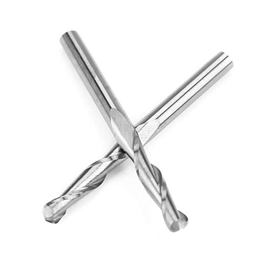 YWBL-WH 10 Stück Kugelkopf Fräser Doppelflöten Hartmetall CNC Bits Für Schneiden Gravieren 3,175x17mm YWBL-WH 10 Stück Kugelkopf Fräser Doppelflöten Hartmetall CNC Bits Für Schneiden Gravieren 3,175x17mm von YWBL-WH